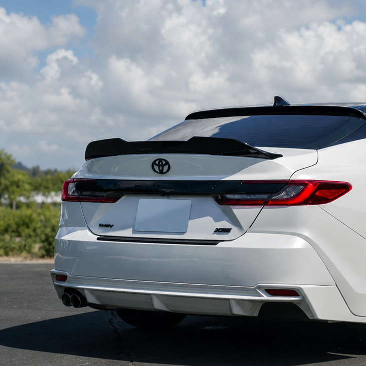 KRVN PSM-Style High-Kick Trunk Spoiler [For 2025-2026 Toyota Camry]