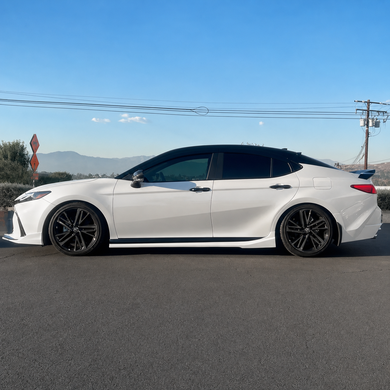 Yofer Design 2-Piece Side Skirt Extensions [For 2025-2026 Toyota Camry]