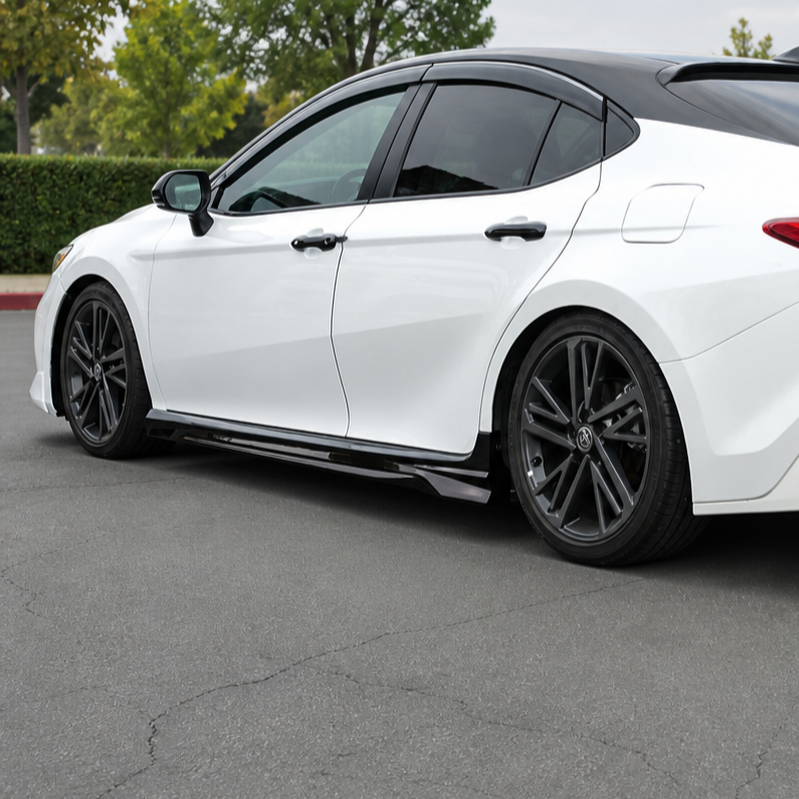 CTM Design 2-Piece Side Skirt Extensions [For 2025-2026 Toyota Camry]