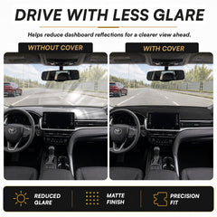 KRVN Dashboard Mat — 2025–2026 Toyota Camry (Without HUD) — view 6
