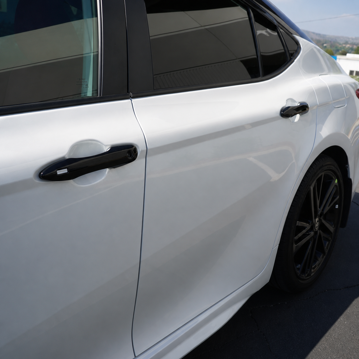 KRVN Gloss Black Door Handle Covers [For 2025-2026 Toyota Camry]
