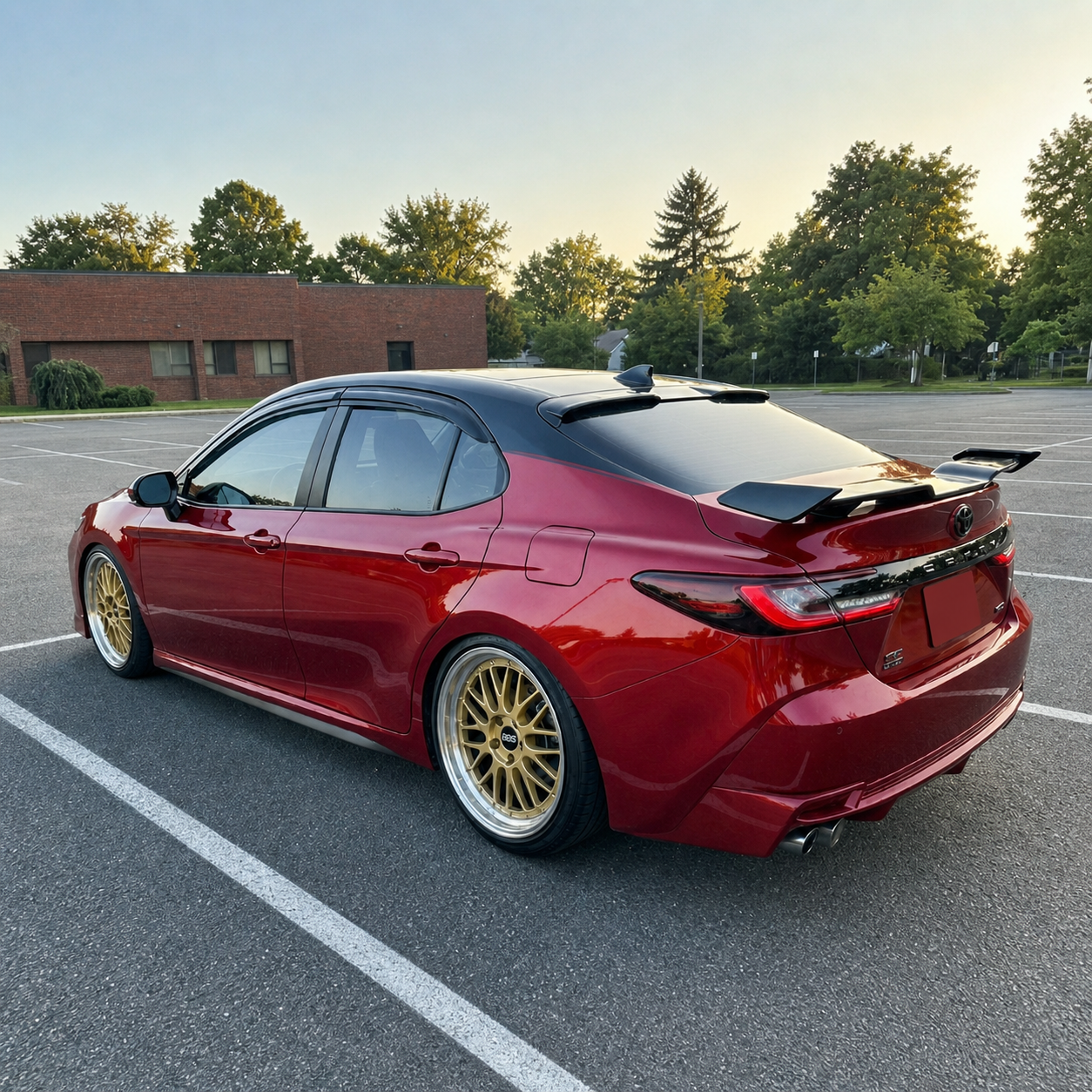 KRVN TRD-Style Sport Trunk Spoiler [For 2025-2026 Toyota Camry]
