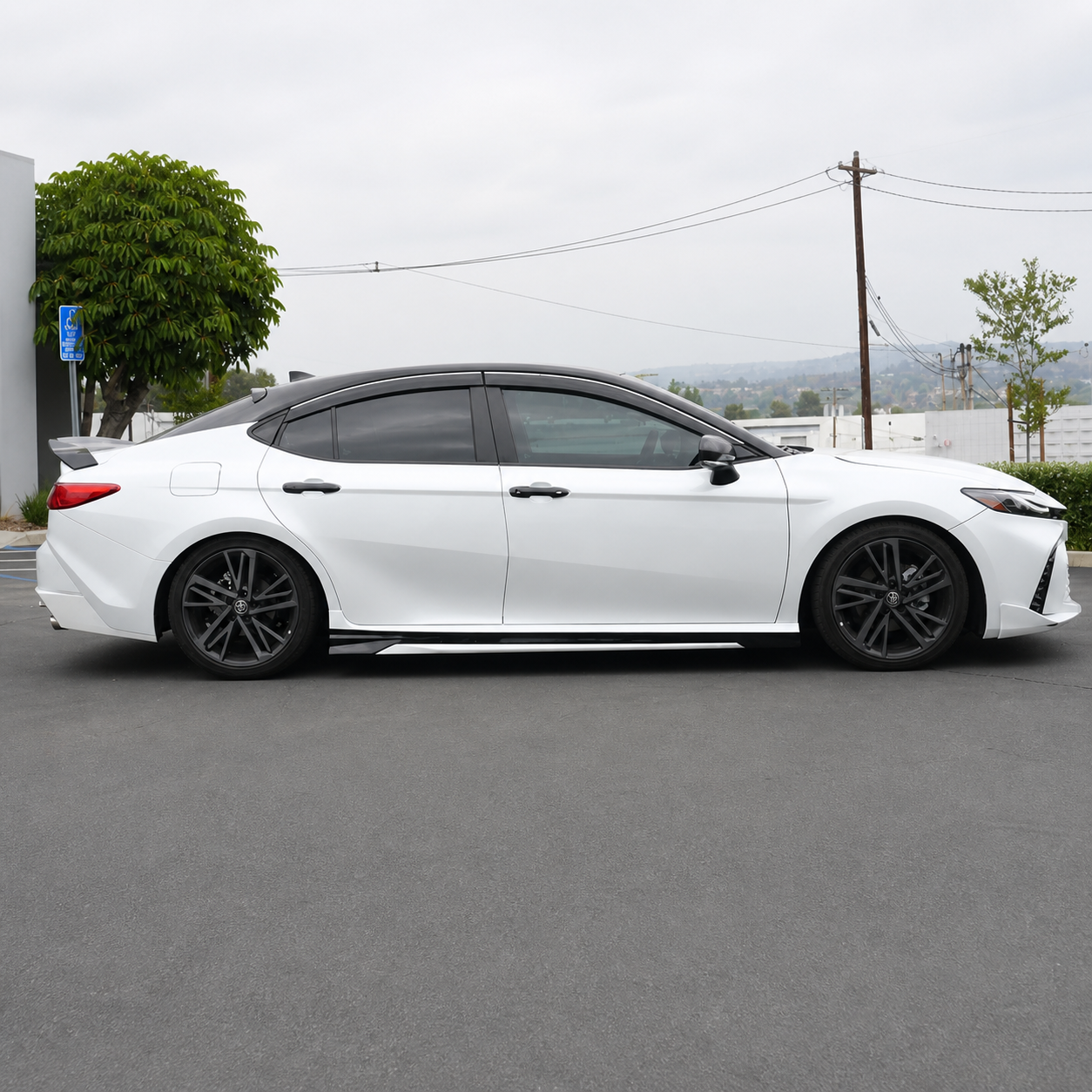CTM Design 2-Piece Side Skirt Extensions [For 2025-2026 Toyota Camry]