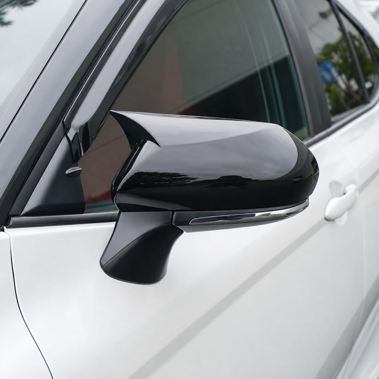 KRVN M-Style Gloss Black Mirror Caps [For 2025-2026 Toyota Camry]