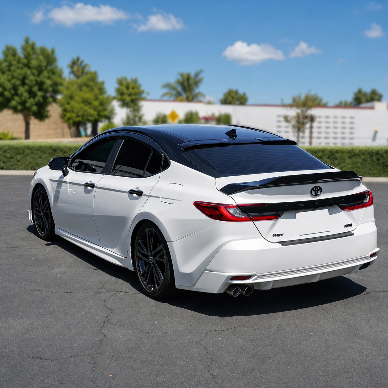 KRVN Rear Window Roof Visor Spoiler [For 2025-2026 Toyota Camry]