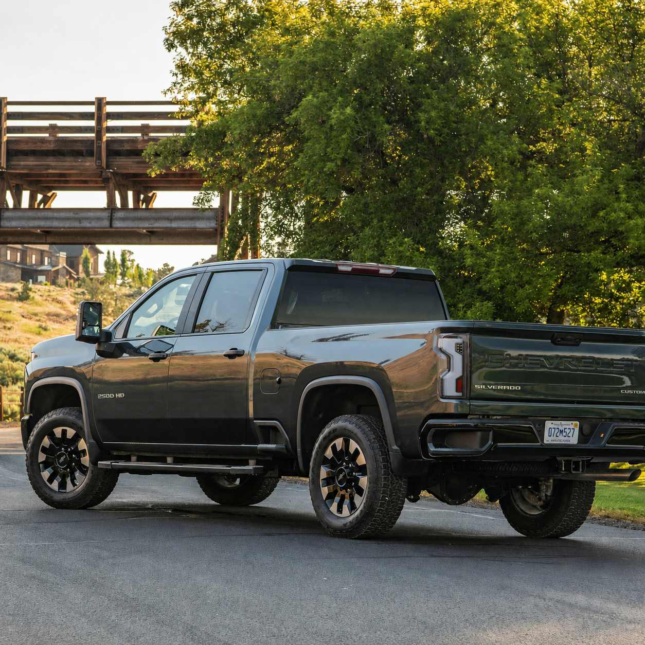 KRVN Black Full LED Sequential Tail Lights 2019-2026 Chevy Silverado