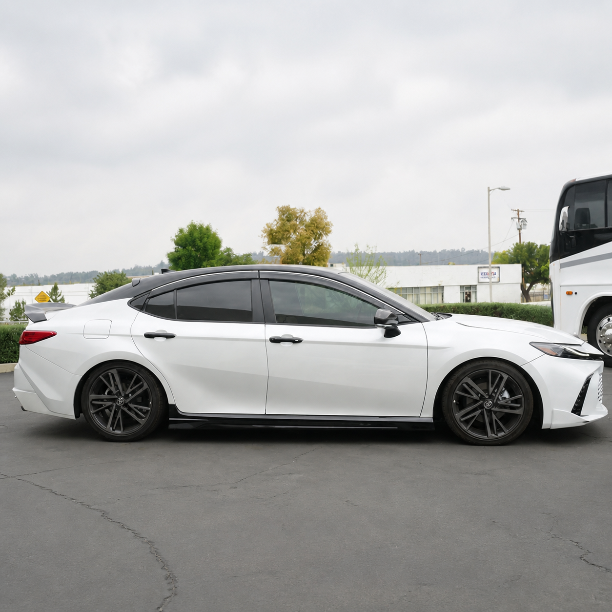 CTM Design 2-Piece Side Skirt Extensions [For 2025-2026 Toyota Camry]