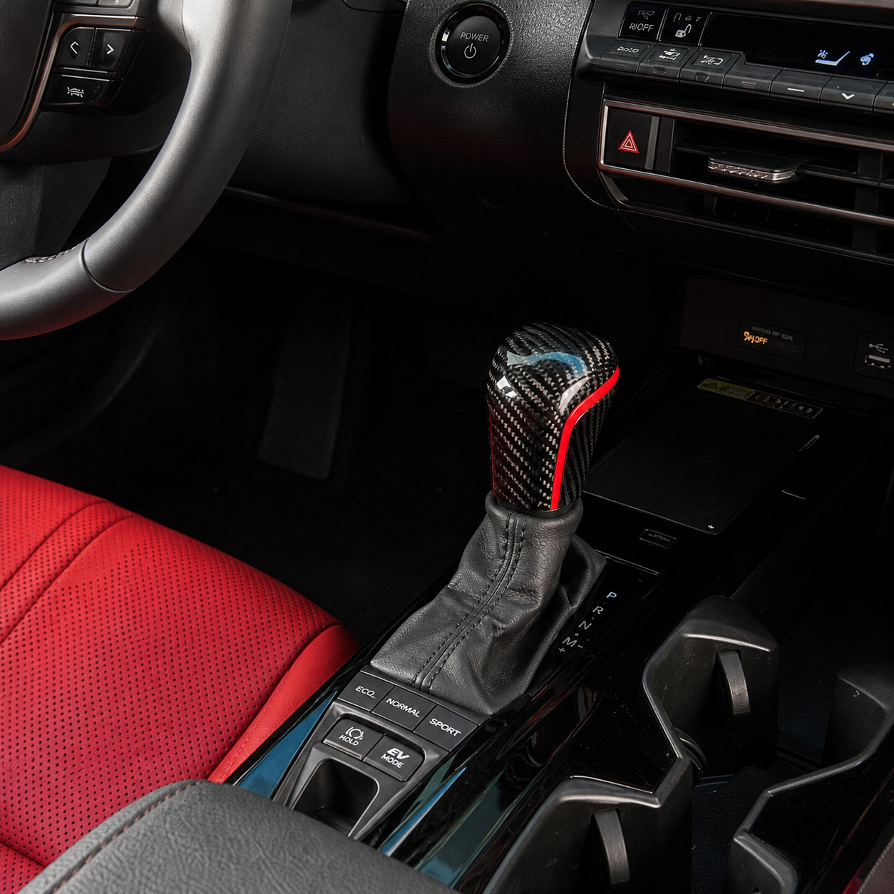 KRVN Carbon Fiber Automatic Shift Knob [For 2025-2026 Toyota Camry]