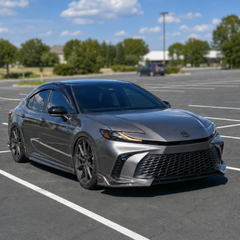 KRVN V-Style 3-Piece Front Bumper Lip [For 2025-2026 Toyota Camry SE/XSE]