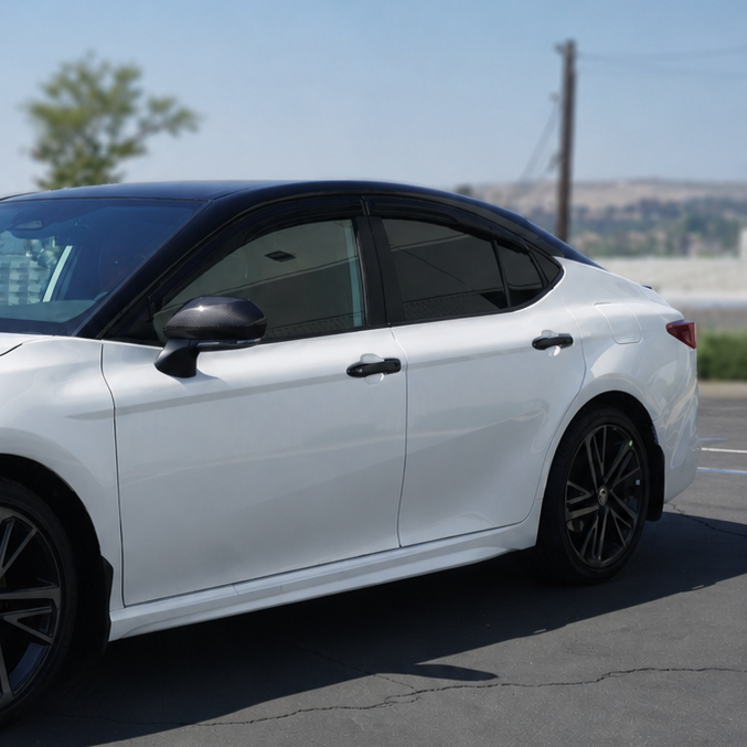 KRVN Gloss Black Door Handle Covers [For 2025-2026 Toyota Camry]