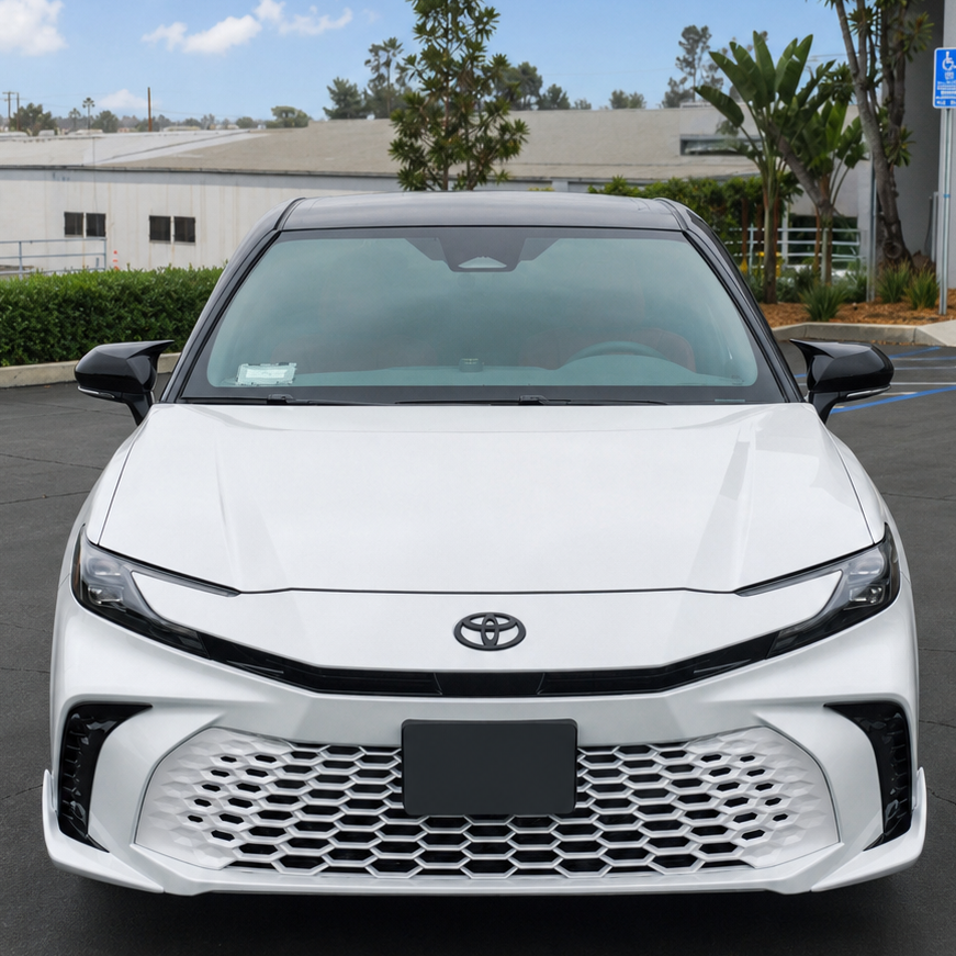 KRVN M-Style Gloss Black Mirror Caps [For 2025-2026 Toyota Camry]