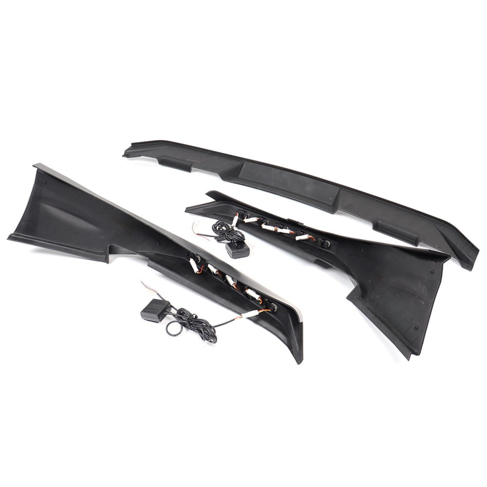 KRVN Sport Sequential LED Front Bumper Lip [For 2025-2026 Toyota Camry SE/XSE]