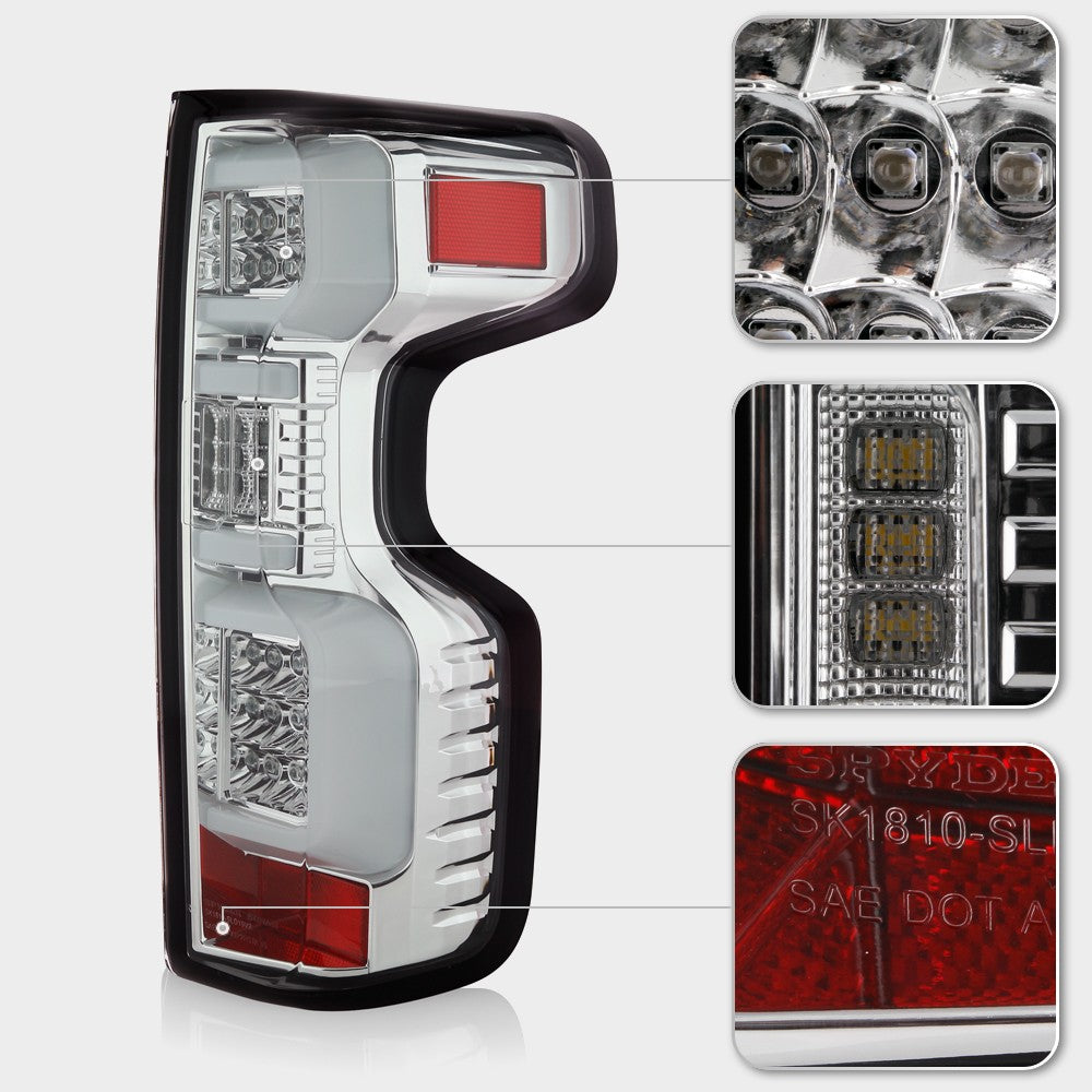KRVN C-Streak LED Tail Lights [For Silverado 2019-23 Factory LED only]