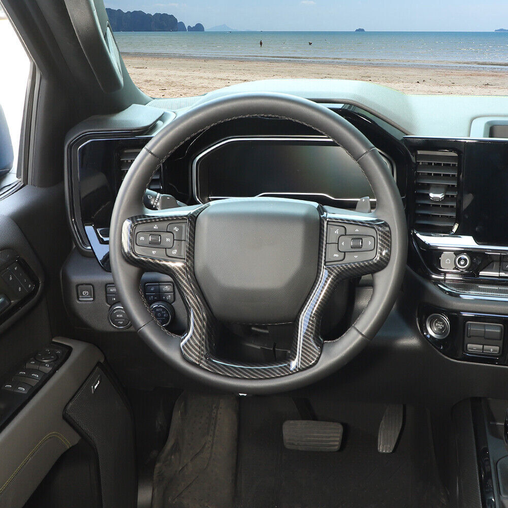 KRVN Steering Wheel Trim Cover V2 [For Silverado, Suburban, Tahoe]