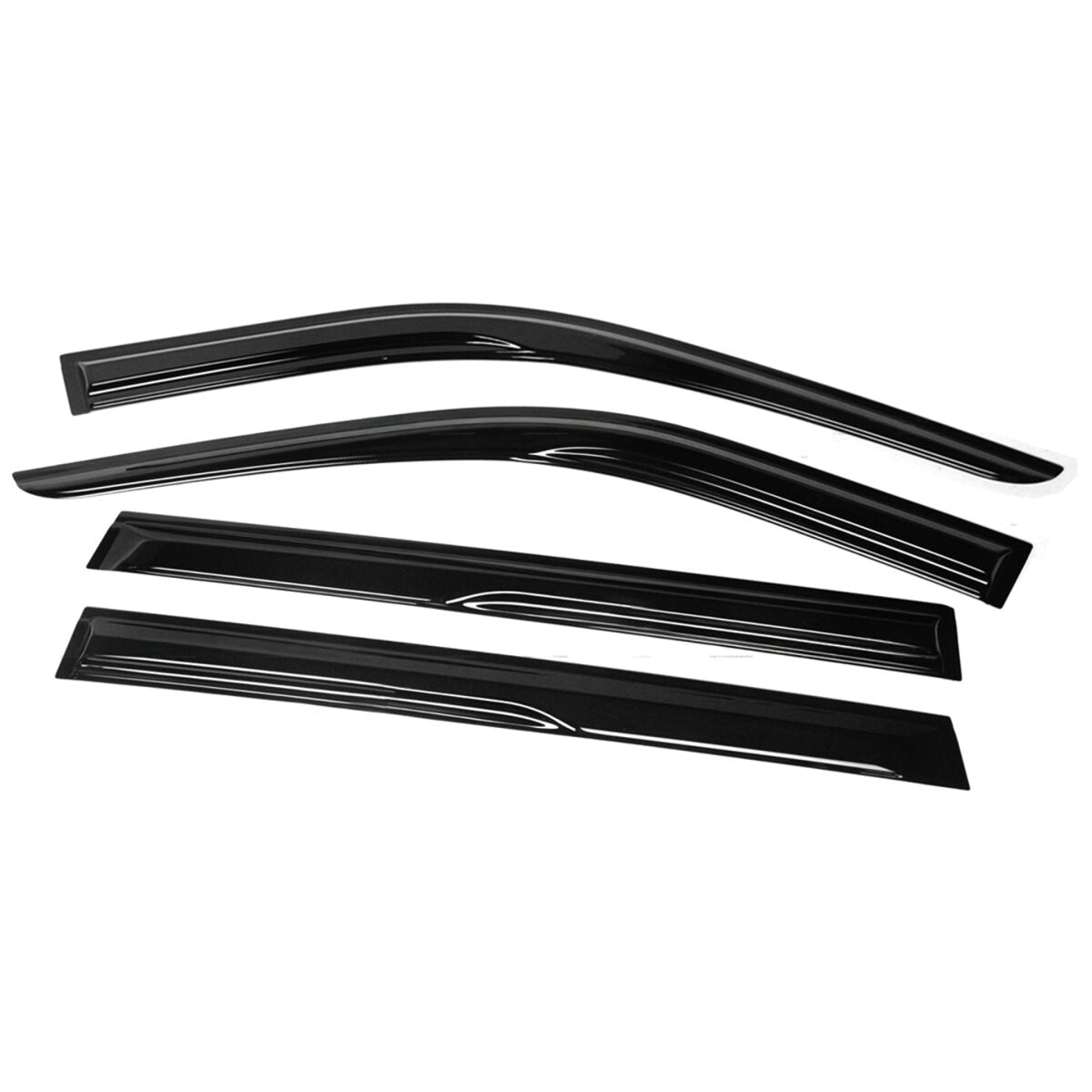 KRVN Mugen-Style 3D Wavy Window Visors [For 2024-2026 Toyota Grand Highlander]