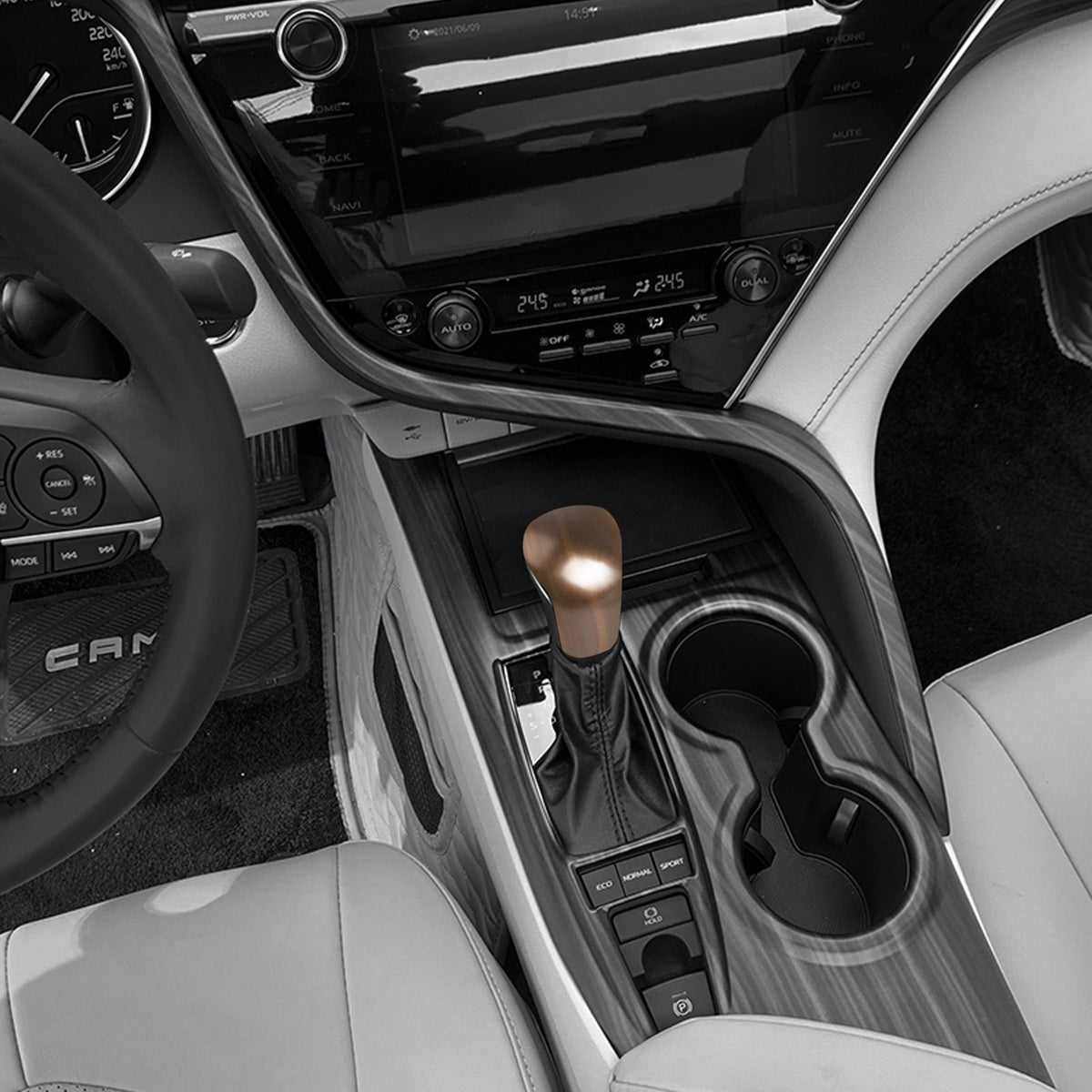 KRVN Gear Shift Knob Overlay Cover — 2018–2026 Toyota Camry — view 18