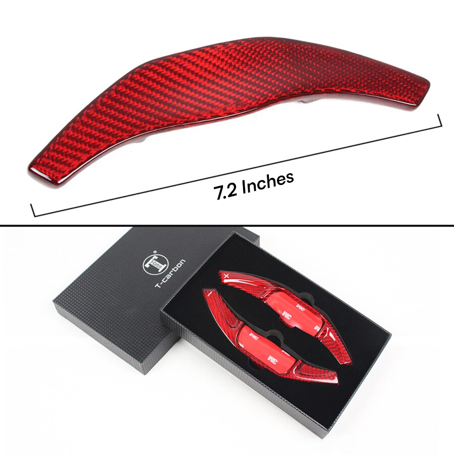 KRVN Carbon Fiber Paddle Shifter Extensions for 25-26 Camry SE/XSE & Nightshade — view 9