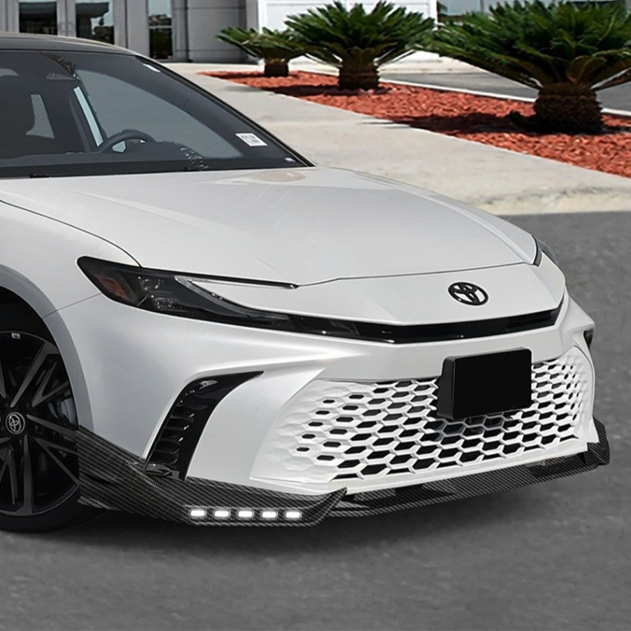 KRVN Sport Sequential LED Front Bumper Lip [For 2025-2026 Toyota Camry SE/XSE]