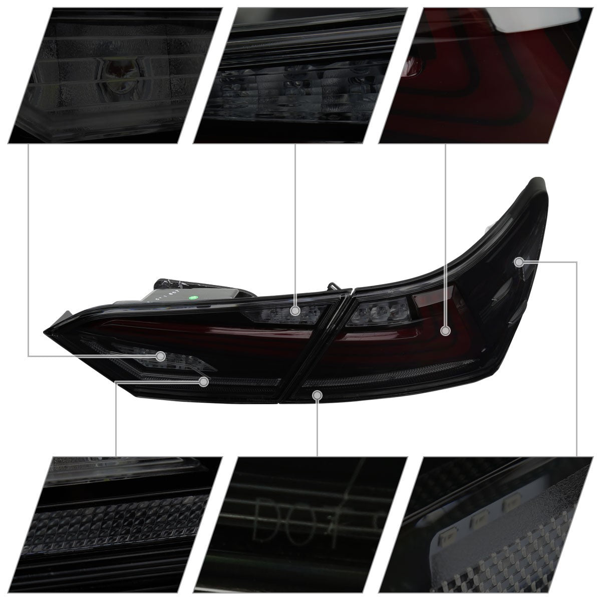 KRVN Sequential LED Tail Lights + Startup Animation [For 2018-2022 Toyota Camry]