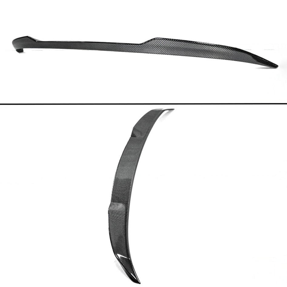 KRVN V-Style Carbon Fiber Trunk Spoiler for 2018-2024 Toyota Camry — view 4