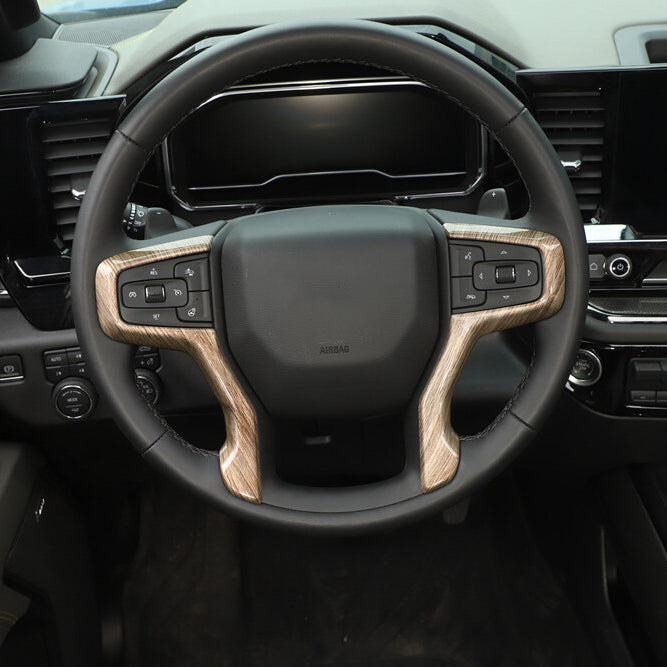 KRVN Steering Wheel Trim Cover V1 [For Silverado, Suburban, Tahoe]