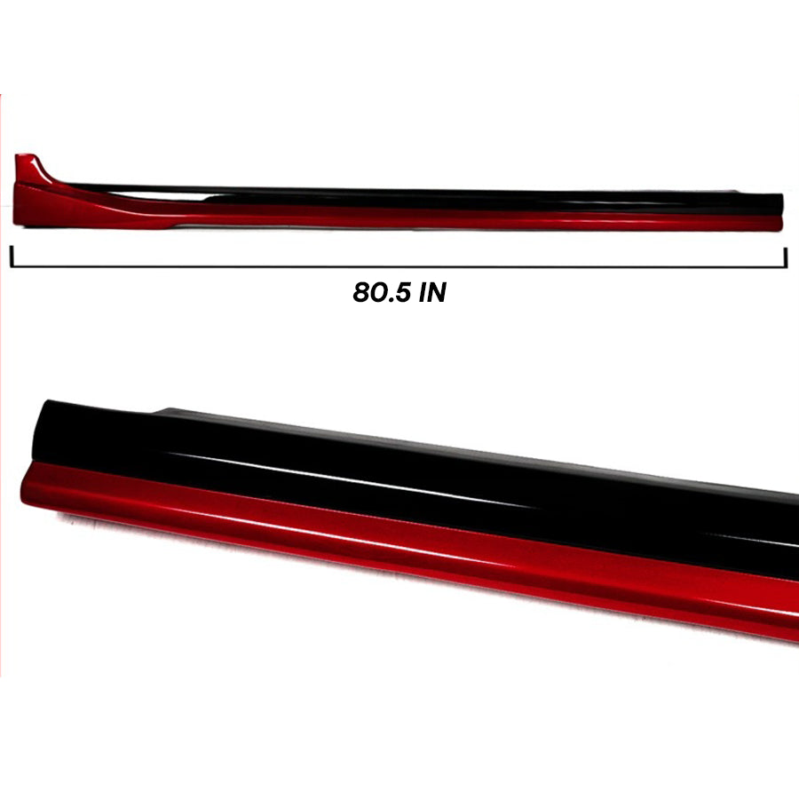 Yofer Design 2-Piece Side Skirt Extensions for 2018-2024 Toyota Camry — view 6