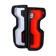 KRVN Black Full LED Sequential Tail Lights 2019-2026 Chevy Silverado