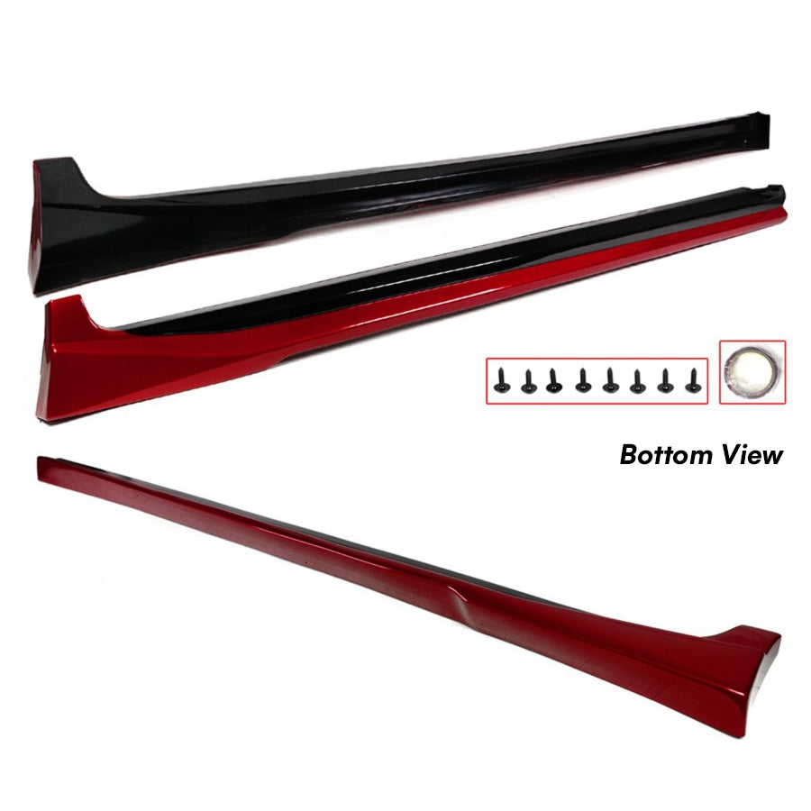 Yofer Design 2-Piece Side Skirt Extensions for 2018-2024 Toyota Camry — view 7