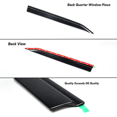 2021-2026 Toyota Sienna 8-piece window visors, product and installed view 6