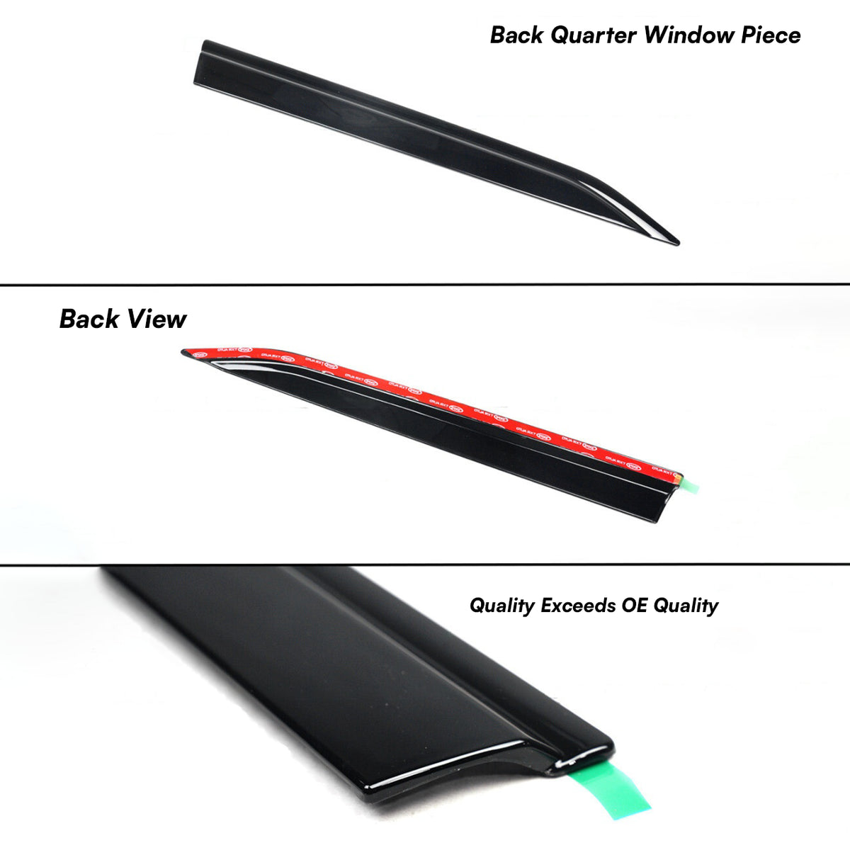 2021-2026 Toyota Sienna 8-piece window visors, product and installed view 6