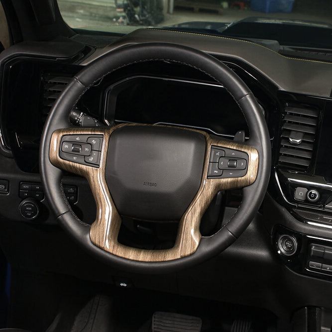 KRVN Steering Wheel Trim Cover V2 [For Silverado, Suburban, Tahoe]