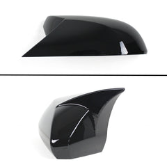 KRVN Mugen-Style Gloss Black Mirror Caps for 2018-2024 Toyota Camry — view 7