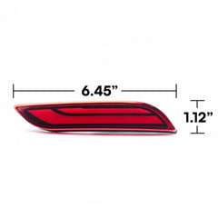 KRVN 3-in-1 Sequential LED Bumper Reflector Lights [For 2018-2026 Toyota Camry]