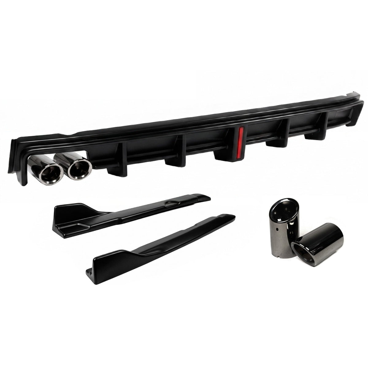 KRVN LED Rear Diffuser + Corner Spats [For 25-26 Toyota Camry SE/XSE]