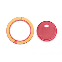 KRVN Red Aluminum Push-Start Button Cover & Ring for 2018-2026 Toyota Camry — view 8
