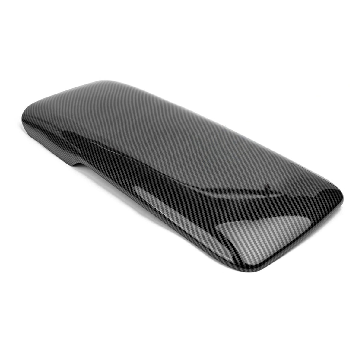 KRVN Carbon Fiber-Look Center Console Armrest Cover [For 2025-2026 Toyota Camry]