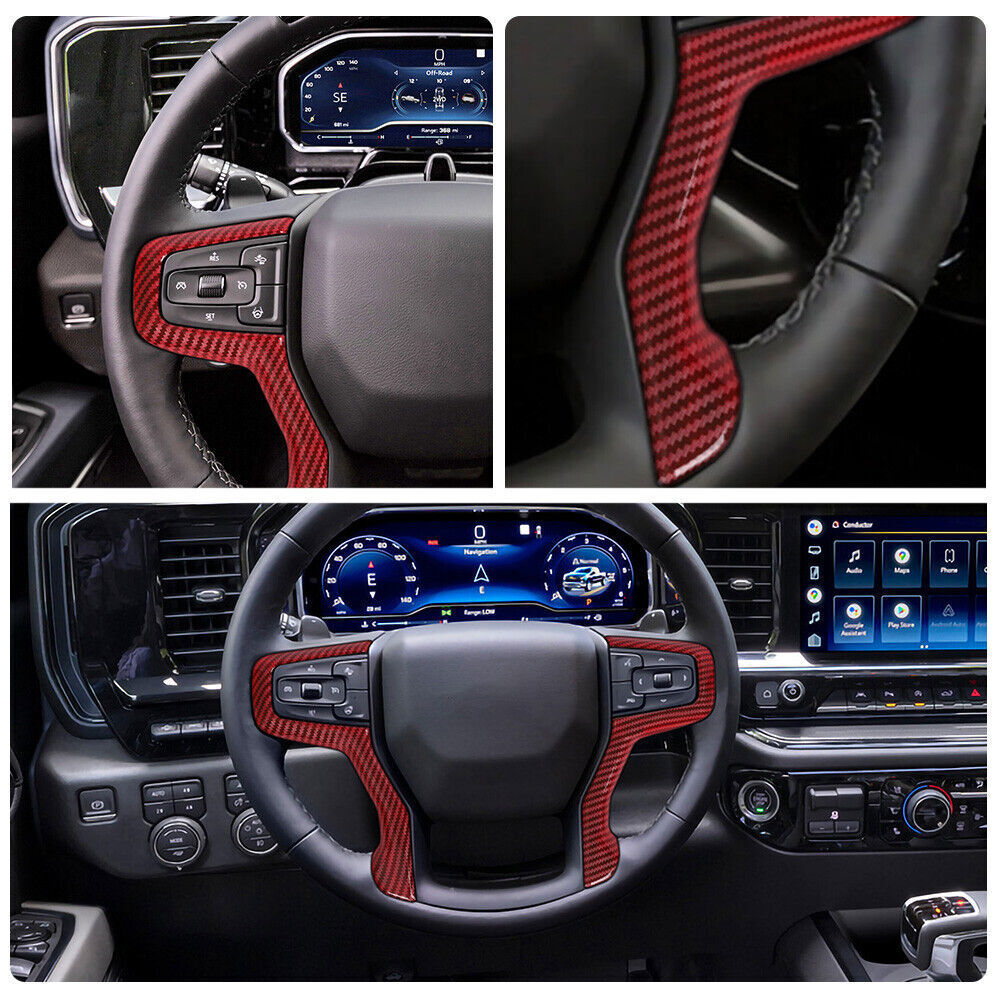 KRVN Steering Wheel Trim Cover V1 [For Silverado, Suburban, Tahoe]